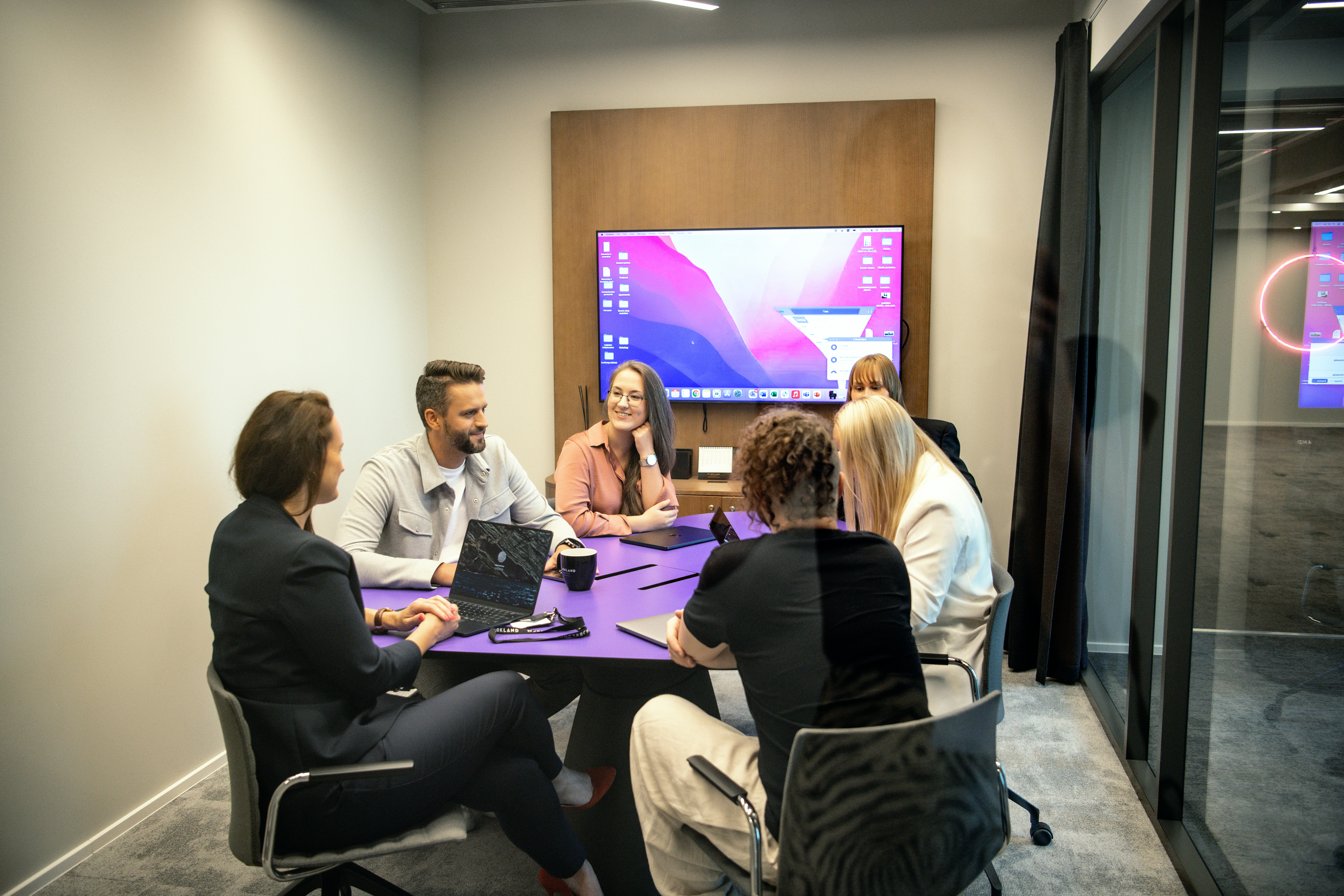 Meeting room in the Workland Burės centre