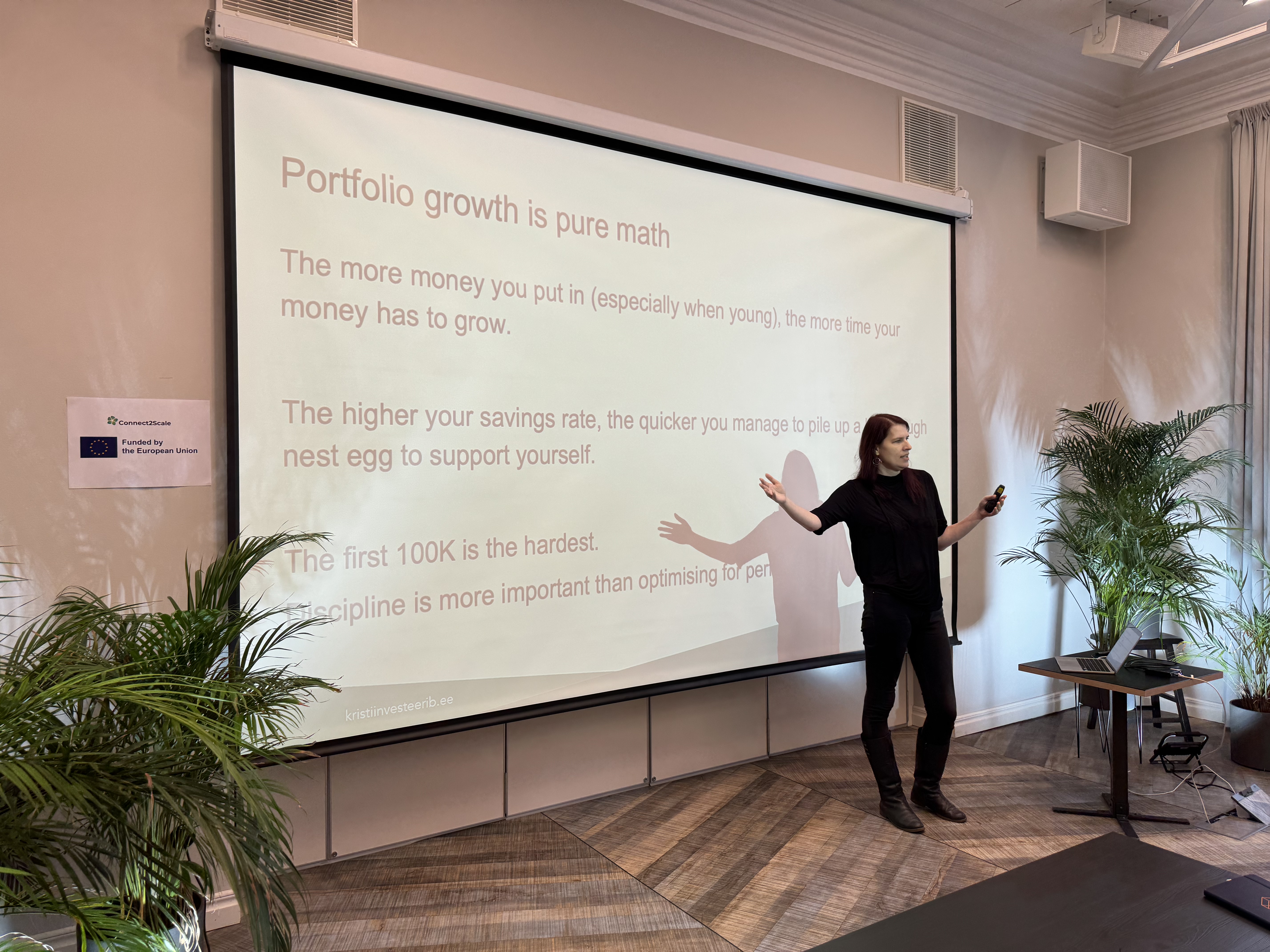 Kristi's insights about growing your portfolio.